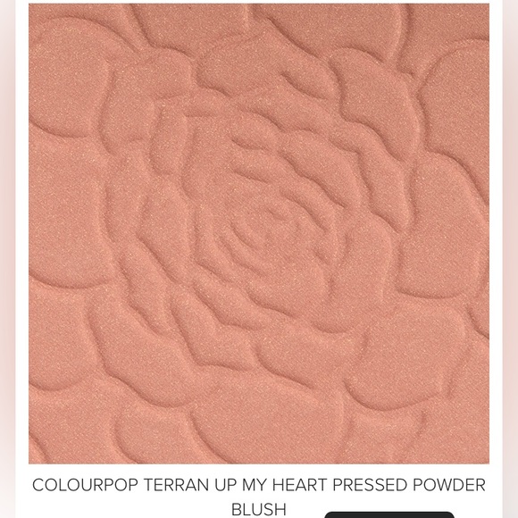 ColourPop Pressed Powder Blush in Terran Up My Heart - Picture 3 of 5